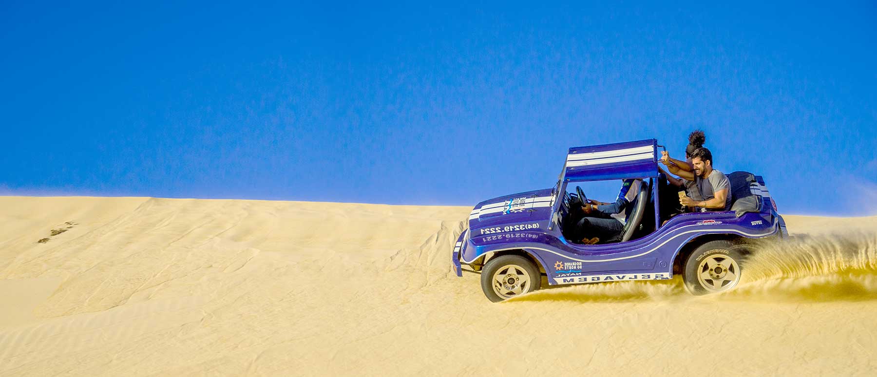 A Praia de Genipabu, um dos destinos turísticos mais encantadores do RN